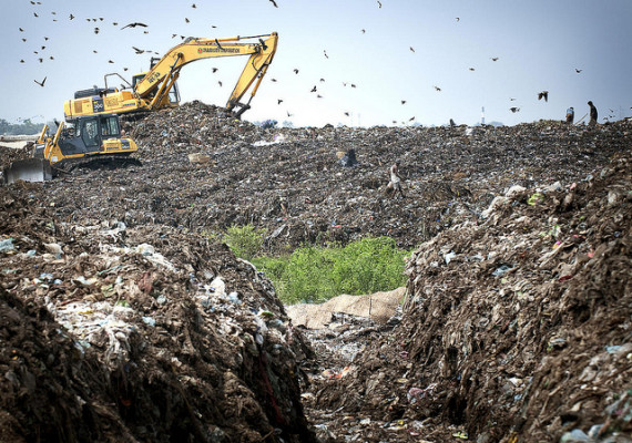 Dump Site in Dhaka, Bangladesh